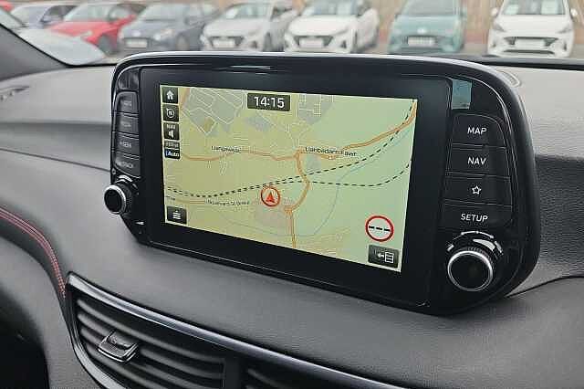 Hyundai TUCSON 1.6 CRDi 48V MHD 136 N Line 5dr 2WD DCT Red