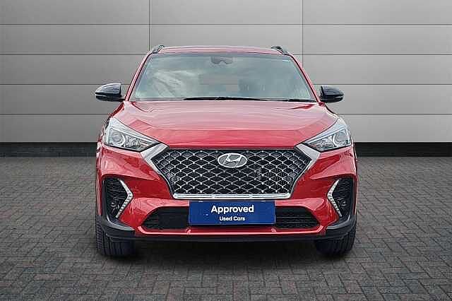Hyundai TUCSON 1.6 CRDi 48V MHD 136 N Line 5dr 2WD DCT Red