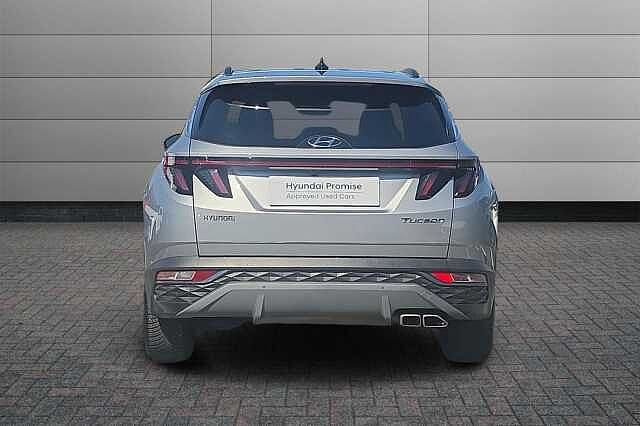 Hyundai TUCSON 1.6 TGDi 48V MHD Premium 5dr 2WD DCT Silver