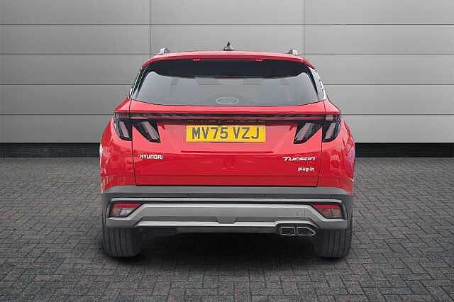 Hyundai TUCSON 1.6T Plug-in Hybrid Ultimate 5dr 4WD Auto Red