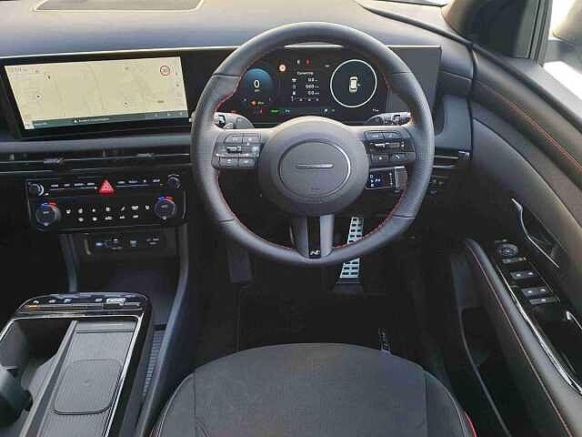 Hyundai TUCSON 1.6T Hybrid N Line 5dr Auto White