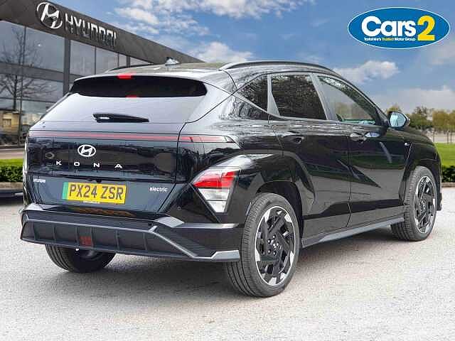 Hyundai KONA 160kW N Line 65kWh 5dr Auto Black