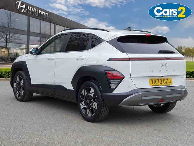 Hyundai KONA 1.6 GDi Hybrid Ultimate 5dr DCT White
