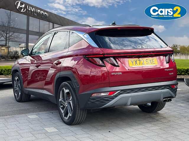 Hyundai TUCSON 1.6 TGDi Hybrid 230 Ultimate 5dr 2WD Auto Red