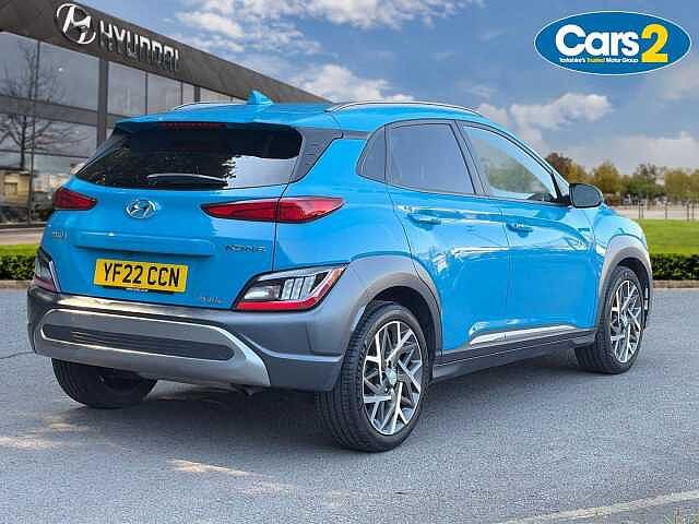 Hyundai KONA 1.6 GDi Hybrid Premium 5dr DCT Blue