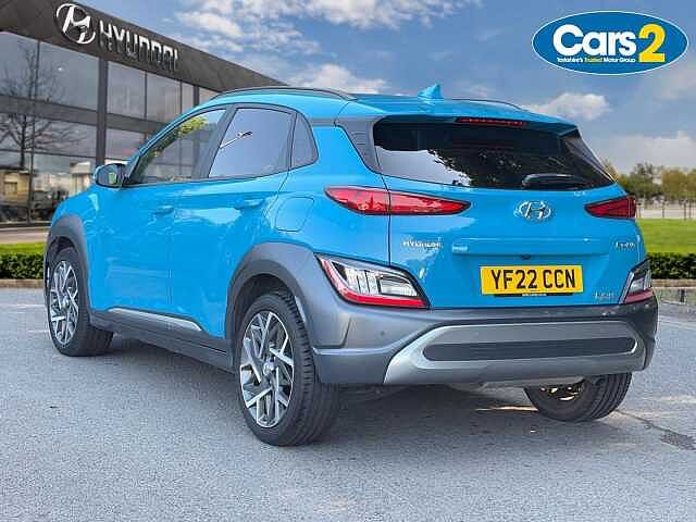 Hyundai KONA 1.6 GDi Hybrid Premium 5dr DCT Blue