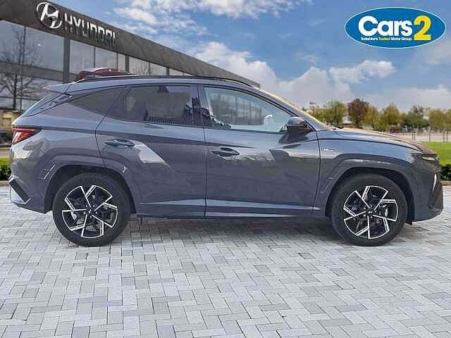 Hyundai TUCSON 1.6T Hybrid N Line 5dr Auto Grey