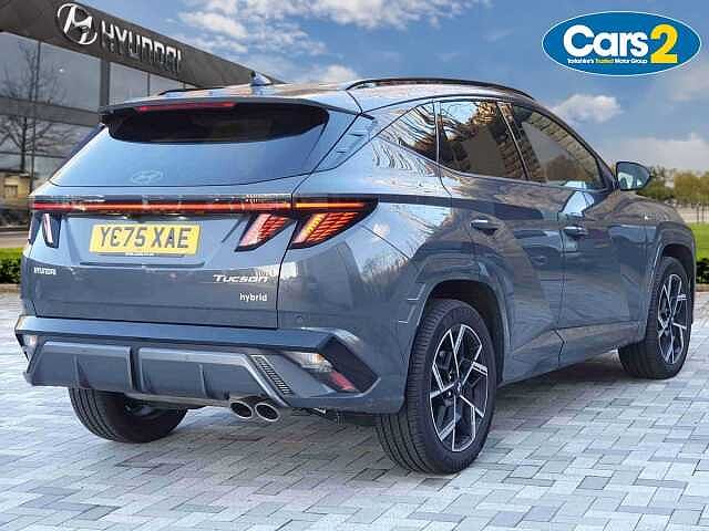 Hyundai TUCSON 1.6T Hybrid N Line 5dr Auto Grey