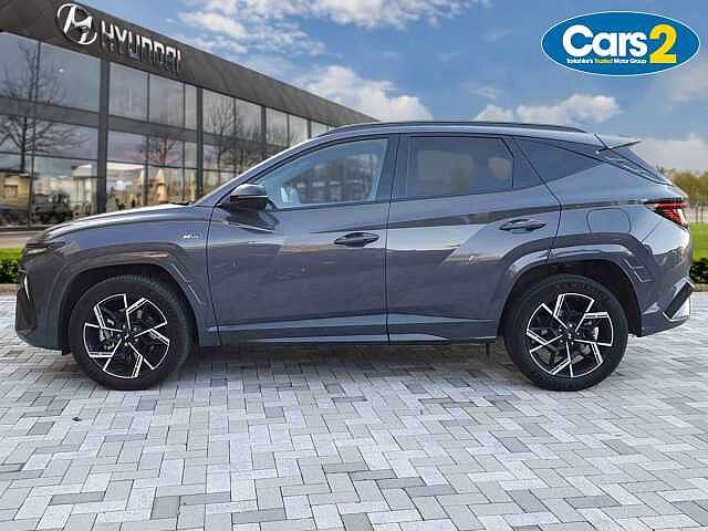 Hyundai TUCSON 1.6T Hybrid N Line 5dr Auto Grey