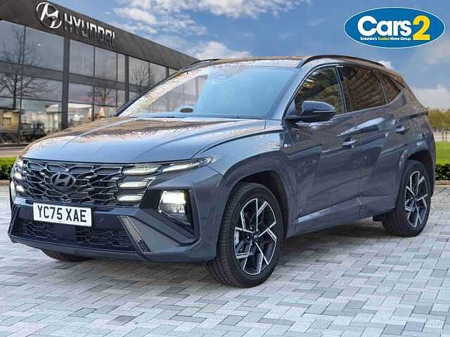 Hyundai TUCSON 1.6T Hybrid N Line 5dr Auto Grey