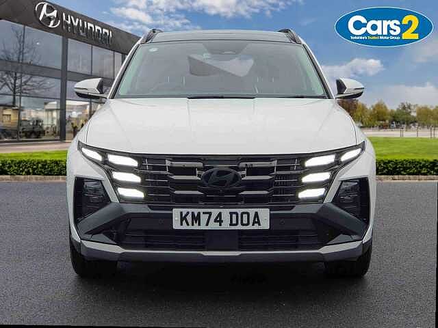 Hyundai TUCSON 1.6T Hybrid Ultimate 5dr Auto White