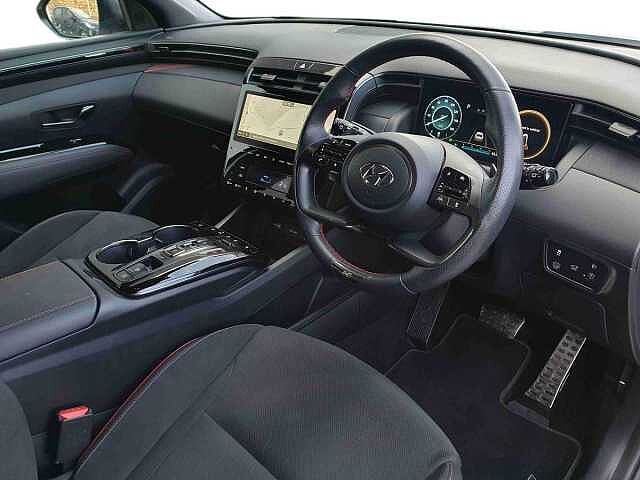 Hyundai TUCSON 1.6 TGDi Hybrid 230 N Line S 5dr 2WD Auto White