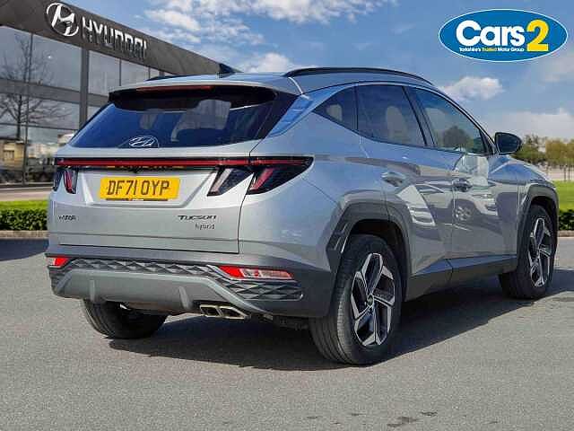 Hyundai TUCSON 1.6 TGDi Hybrid 230 Ultimate 5dr 2WD Auto Silver