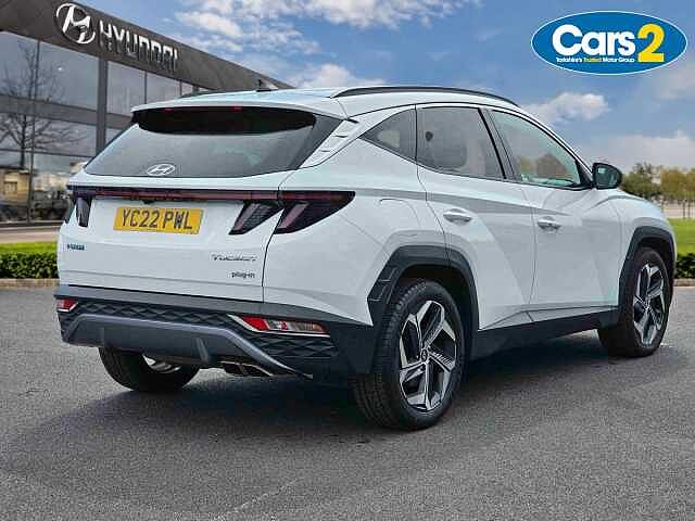 Hyundai TUCSON 1.6 TGDi Plug-in Hybrid Premium 5dr 4WD Auto White