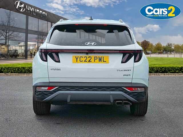 Hyundai TUCSON 1.6 TGDi Plug-in Hybrid Premium 5dr 4WD Auto White