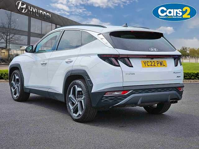 Hyundai TUCSON 1.6 TGDi Plug-in Hybrid Premium 5dr 4WD Auto White