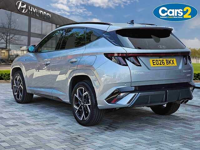 Hyundai TUCSON 1.6T 239 Hybrid N Line 5dr Auto Silver