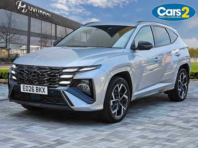 Hyundai TUCSON 1.6T 239 Hybrid N Line 5dr Auto Silver