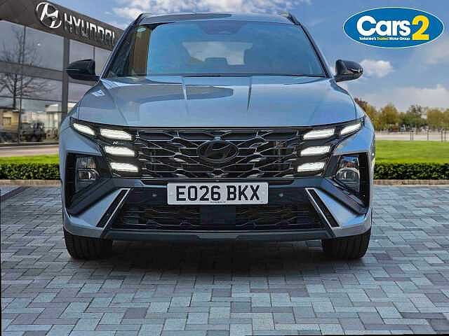 Hyundai TUCSON 1.6T 239 Hybrid N Line 5dr Auto Silver