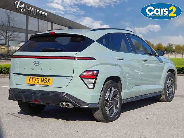 Hyundai KONA 1.6 GDi Hybrid N Line 5dr DCT Green