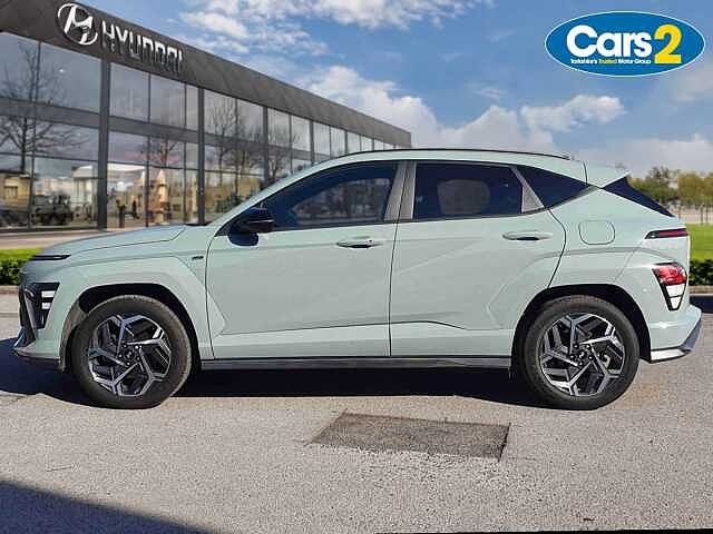 Hyundai KONA 1.6 GDi Hybrid N Line 5dr DCT Green