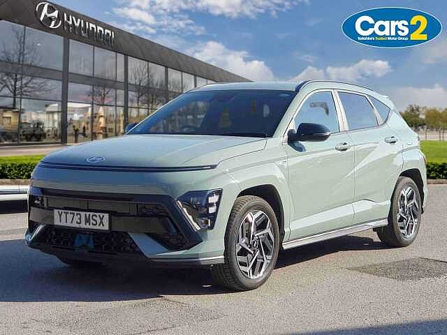 Hyundai KONA 1.6 GDi Hybrid N Line 5dr DCT Green