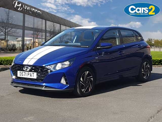 Hyundai I20 1.0T GDi 48V MHD SE Connect 5dr DCT Blue