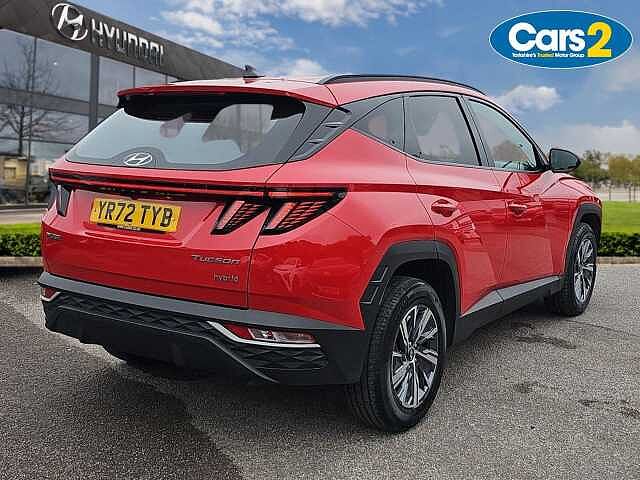 Hyundai TUCSON 1.6 TGDi Hybrid 230 SE Connect 5dr 2WD Auto Red