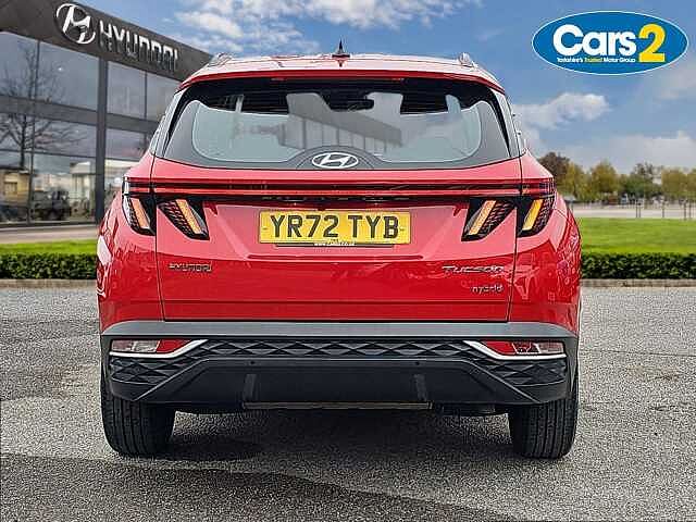 Hyundai TUCSON 1.6 TGDi Hybrid 230 SE Connect 5dr 2WD Auto Red
