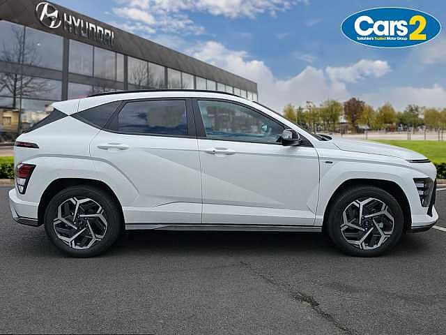 Hyundai KONA 1.6 Hybrid 138 N Line 5dr DCT White