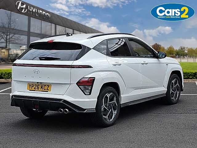 Hyundai KONA 1.6 Hybrid 138 N Line 5dr DCT White