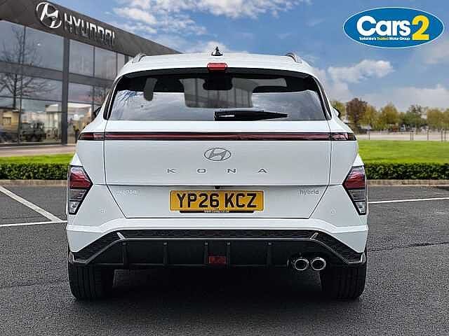 Hyundai KONA 1.6 Hybrid 138 N Line 5dr DCT White