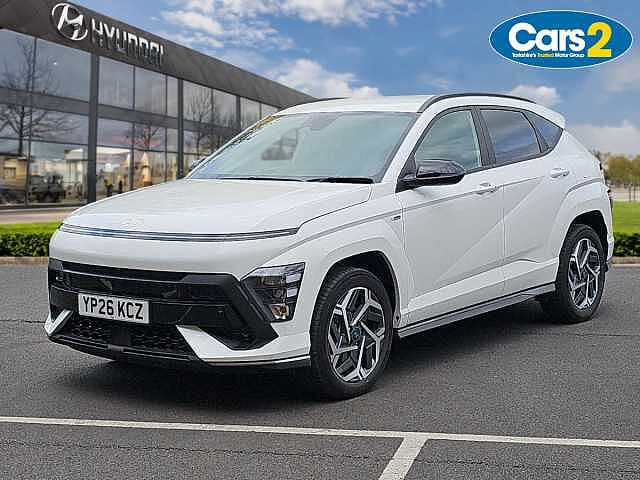 Hyundai KONA 1.6 Hybrid 138 N Line 5dr DCT White
