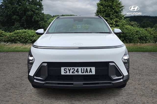 Hyundai KONA 1.6 GDi Hybrid Ultimate 5dr DCT Atlas White
