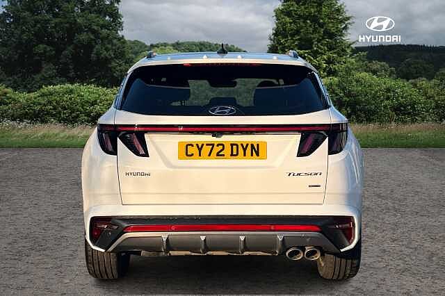 Hyundai TUCSON T-GDI N LINE S DCT MHEV Atlas White