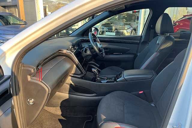 Hyundai TUCSON T-GDI N LINE S DCT MHEV Atlas White