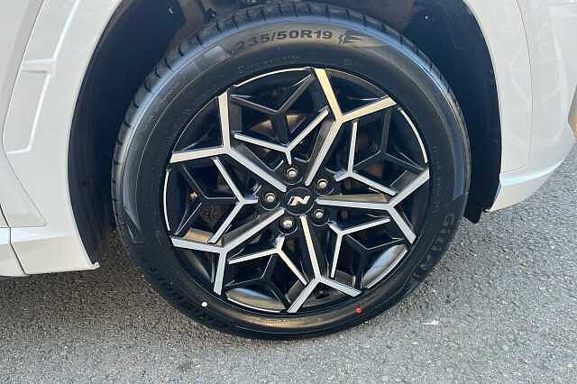 Hyundai TUCSON T-GDI N LINE S DCT MHEV Atlas White