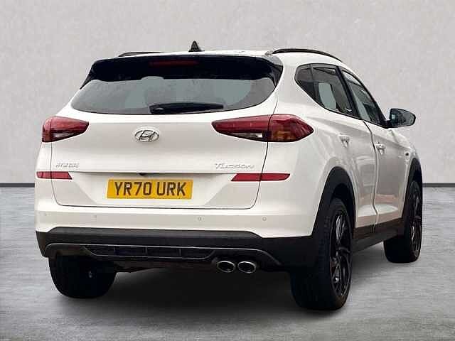 Hyundai TUCSON 1.6 Tgdi 177 N Line 5Dr 2Wd Polar White