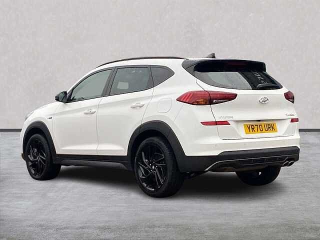 Hyundai TUCSON 1.6 Tgdi 177 N Line 5Dr 2Wd Polar White