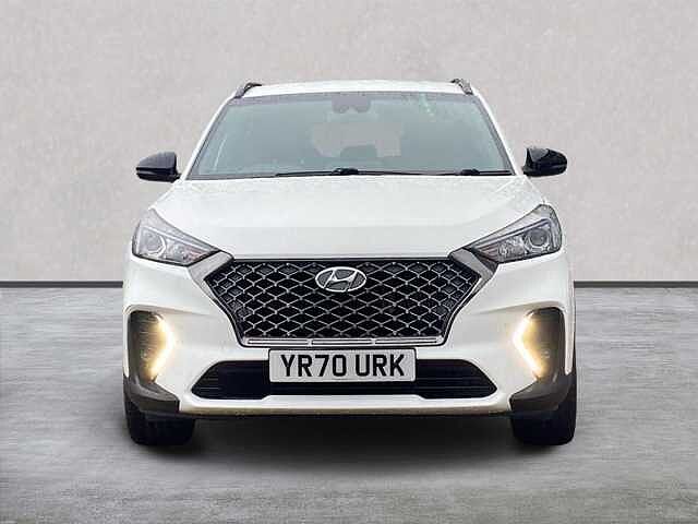 Hyundai TUCSON 1.6 Tgdi 177 N Line 5Dr 2Wd Polar White