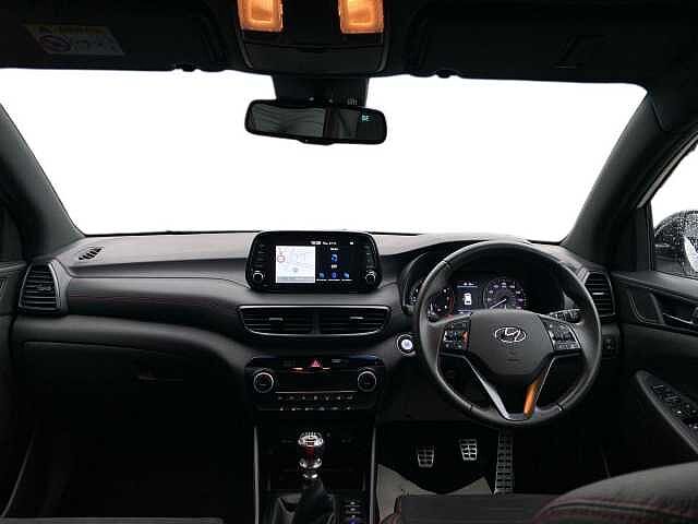 Hyundai TUCSON 1.6 Tgdi 177 N Line 5Dr 2Wd Polar White