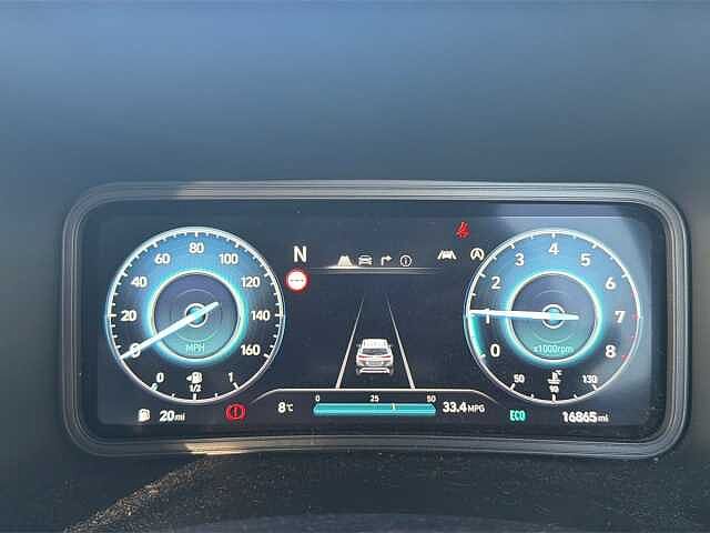 Hyundai KONA 1.0 T-Gdi Mhev Premium Suv 5Dr Petrol Hybrid Manual Euro 6 (S/S) (120 Ps) Atlas White