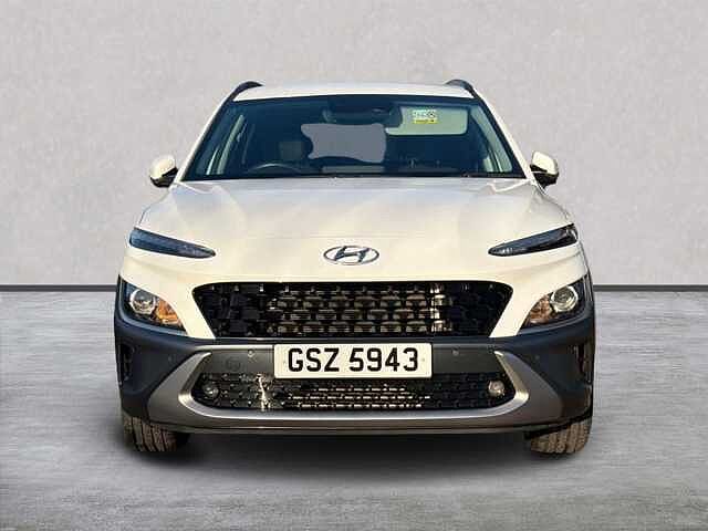 Hyundai KONA 1.0 T-Gdi Mhev Premium Suv 5Dr Petrol Hybrid Manual Euro 6 (S/S) (120 Ps) Atlas White