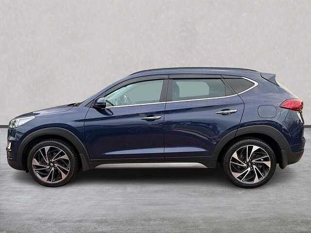 Hyundai TUCSON 1.6 T-Gdi Premium Se Suv 5Dr Petrol Dct Euro 6 (S/S) (177 Ps) Stellar Blue