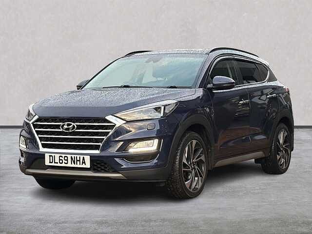 Hyundai TUCSON 1.6 T-Gdi Premium Se Suv 5Dr Petrol Dct Euro 6 (S/S) (177 Ps) Stellar Blue