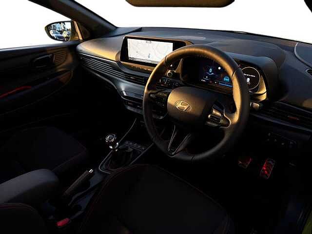 Hyundai I20 1.0 T-Gdi N Line S Hatchback 5Dr Petrol Manual Euro 6 (S/S) (100 Ps) Lucid Lime With Black Roof And Door Mirr