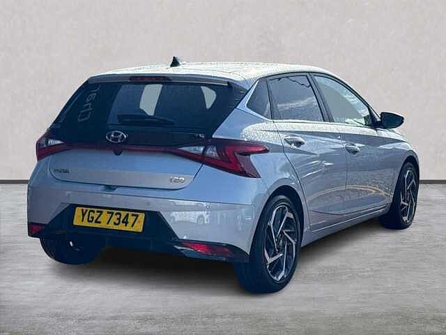 Hyundai I20 1.0 T-Gdi Mhev Premium Hatchback 5Dr Petrol Hybrid Dct Euro 6 (S/S) (100 Ps) Sleek Silver