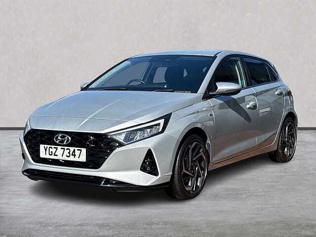 Hyundai I20 1.0 T-Gdi Mhev Premium Hatchback 5Dr Petrol Hybrid Dct Euro 6 (S/S) (100 Ps) Sleek Silver