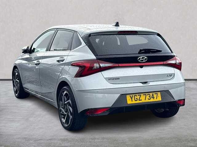 Hyundai I20 1.0 T-Gdi Mhev Premium Hatchback 5Dr Petrol Hybrid Dct Euro 6 (S/S) (100 Ps) Sleek Silver
