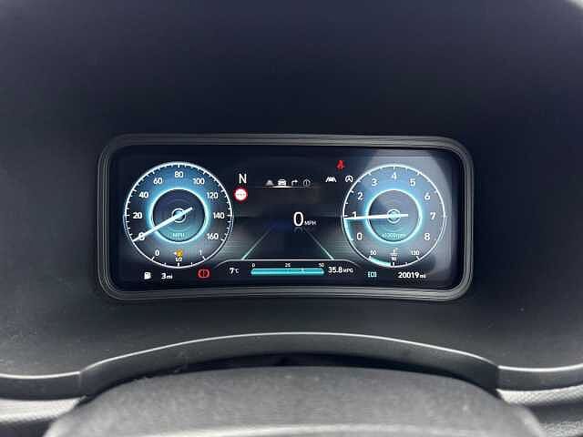 Hyundai KONA 1.0 T-Gdi Mhev Premium Suv 5Dr Petrol Hybrid Manual Euro 6 (S/S) (120 Ps) Dive Blue